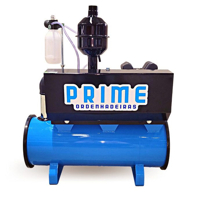 Ordenhadeira Prime Balde ao Pé BV 300 litros - Motor 1 cv