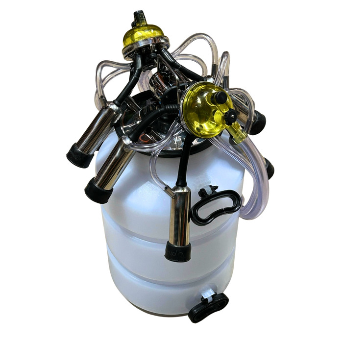 Ordenhadeira Prime Balde ao Pé BV 450 litros - Motor 2 cv