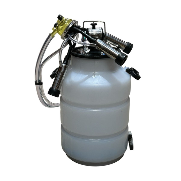 Ordenhadeira Prime Balde ao Pé BV 600 litros - Motor 2 cv