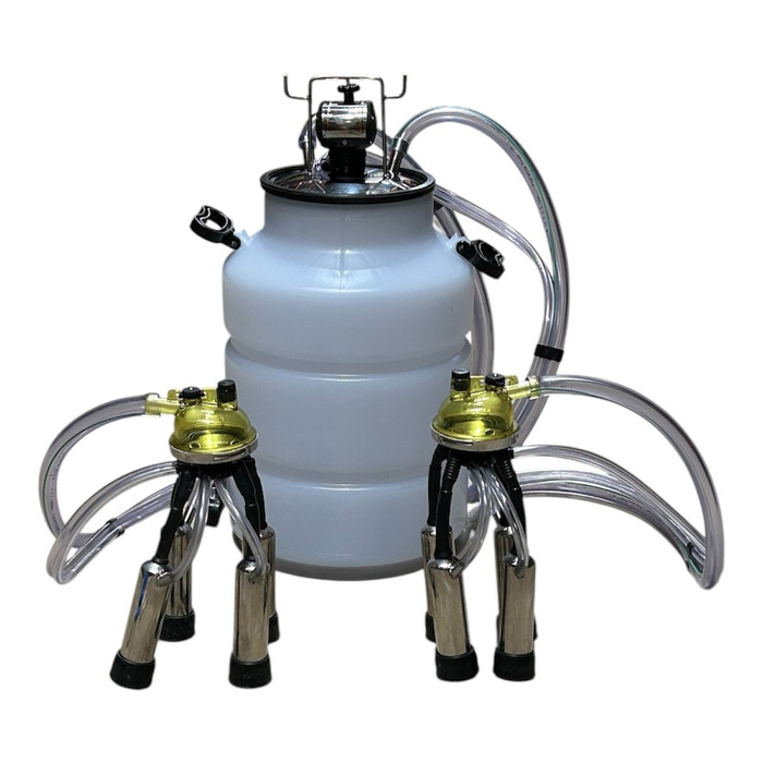 Ordenhadeira Prime Balde ao Pé BV 600 litros - Motor 2 cv