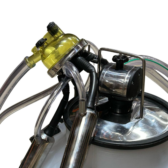 Ordenhadeira Prime Balde ao Pé BV 600 litros - Motor 2 cv