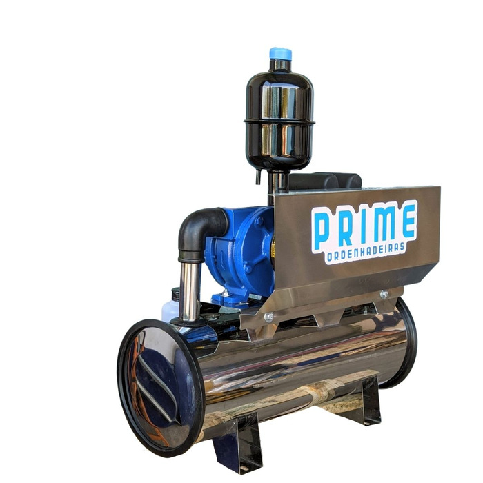 Ordenhadeira Inox Prime Balde ao Pé BV 450 litros - Motor 2 cv - De 1 a 4 conjuntos