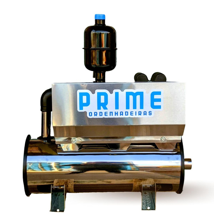 Ordenhadeira Inox Prime Balde ao Pé BV 450 litros - Motor 2 cv - De 1 a 4 conjuntos