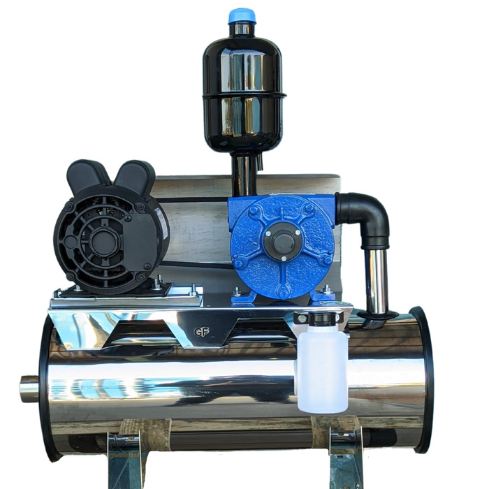 Ordenhadeira Inox Prime Balde ao Pé BV 600 litros - Motor 2 cv - De 1 a 5 conjuntos