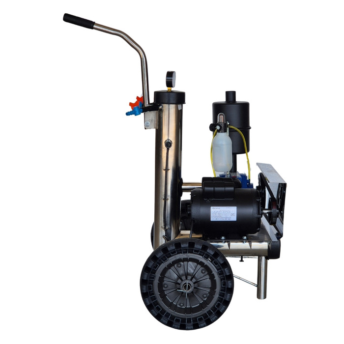 Ordenhadeira Móvel Inox In Pulse - BV 300 - Motor 1 cv - 1 a 2 conjuntos