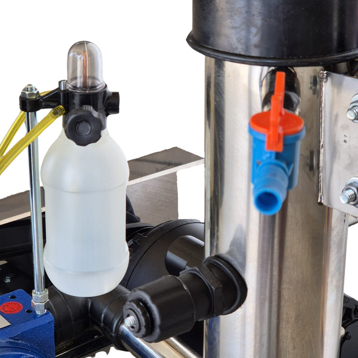 Ordenhadeira Móvel Inox In Pulse - BV 300 - Motor 1 cv - 1 a 2 conjuntos