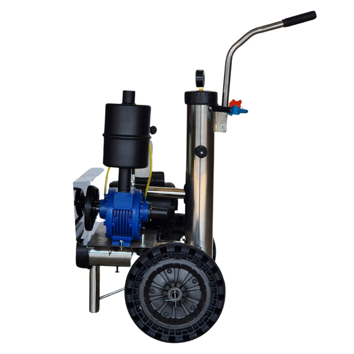 Ordenhadeira Móvel Inox In Pulse - BV 450 - Motor 2 cv - 1 a 4 conjuntos
