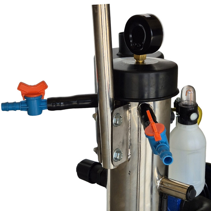 Ordenhadeira Móvel Inox In Pulse - BV 450 - Motor 2 cv - 1 a 4 conjuntos