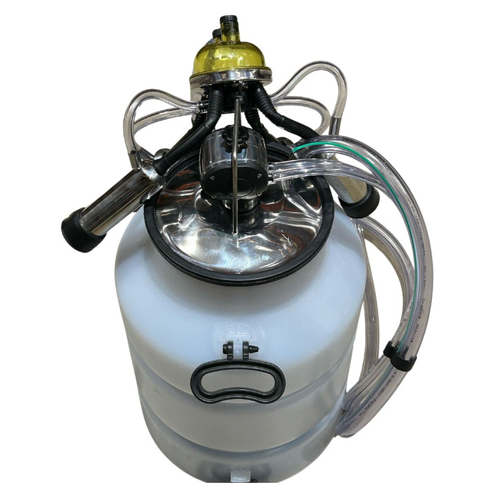 Ordenhadeira Móvel Inox In Pulse - BV 450 - Motor 2 cv - 1 a 4 conjuntos