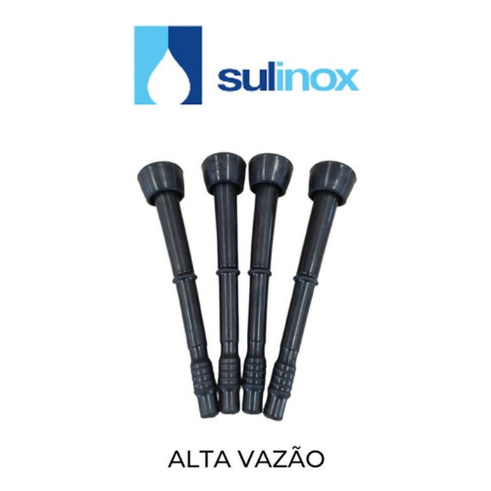 Teteira Insuflador Sulinox Alta Vazão Original Jogo Com 4un