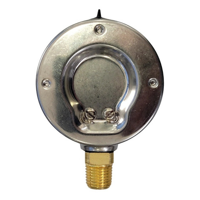 Vacuômetro Analógico 100 Kpa Com Glicerina Para Ordenhadeira